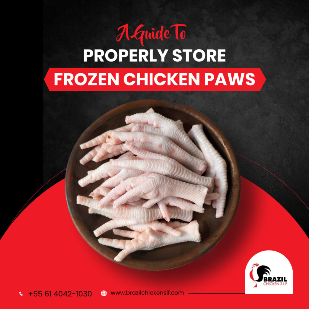 A Guide to Properly Store Frozen Chicken Paws